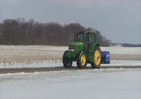 Telescoop farm back drag snowplow